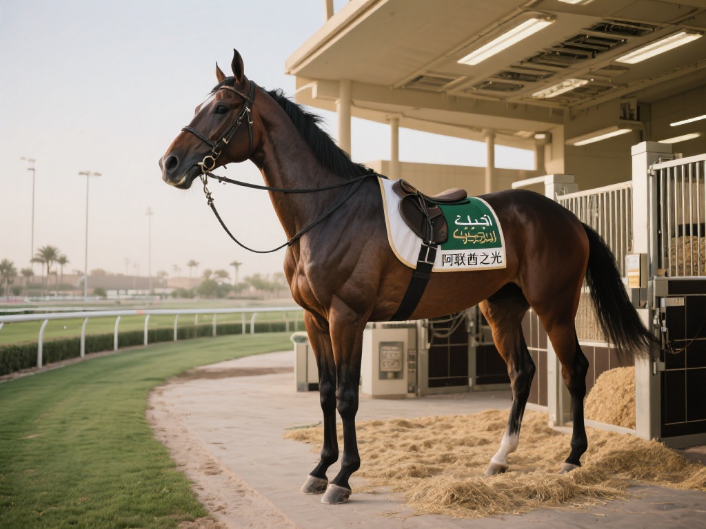 以享誉国际的“阿联酋之光”赛马为例，这匹